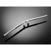 Řidítka 25mm Highway Hawk BACK OFF pro motocykly HONDA, SUZUKI, YAMAHA, šířka 104cm, chrom